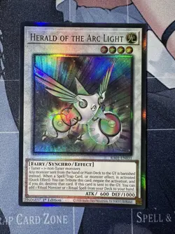 RA01-EN031 Herald of the Arc Light Prismatic Ultimate Rare 1st Edition YuGIOh - Image 2