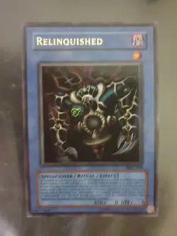 YUGIOH RELINQUISHED ULTRA RARE MRL-029 NM - Image 1