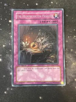 The Transmigration Prophecy (STON-EN054) Yu-Gi-Oh! Trap Card 1st Edition LP - Image 1