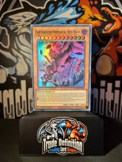 Earthbound Immortal Red Nova MZTM-EN044 Super Rare 1st Edition YuGiOh - Image 1