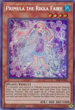 Primula the Rikka Fairy - 1st Edition - SESL-EN015 - Secret Rare (NM) - Yugioh - Image 1