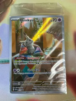 Pokemon - Mimikyu - SVP075 - 75 Black Star Promo Card SEALED Holo Foil Rare - Image 1