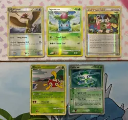 Vintage Pokemon Card Lot Holo Reverse Holo Fire Celebi Ivysaur - Image 1