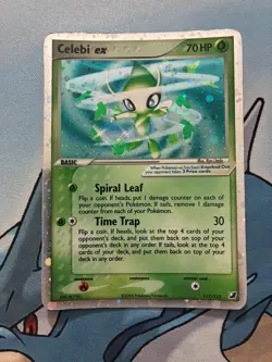 Vintage Pokemon Card Lot Holo Reverse Holo Fire Celebi Ivysaur - Image 3