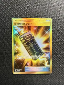 Electrocharger - 193/181 - Pokemon Team Up Sun & Moon Secret Rare Card NM - Image 1