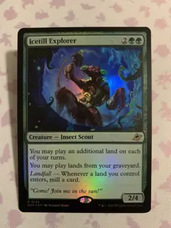 Magic: The Gathering - Icetill Explorer (Edge of Eternities) - NM, Foil, R0192 - Image 1
