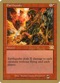MTG Earthquake ** World Championship Decks 1999 ** English (LP) - Image 1