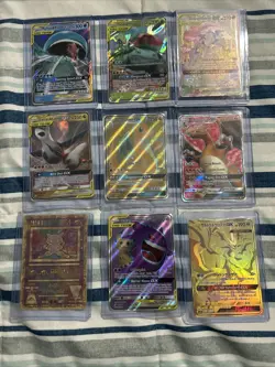 Pokemon Cards Childhood Collection With Gengar And Mimiku And Ancient Mew - Image 1