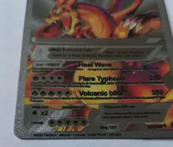 M Charizard EX Silver Foil Fan Art Collector Pokemon Card 159/300 - Image 2