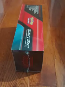 Pokemon TCG 2020 Red Trainer's Toolkit Box 4 Booster Packs, Sealed - Image 5