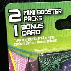 Pokemon TCG Sun & Moon Guardians Rising Dollar General 2 Mini Booster Packs+Card - Image 3
