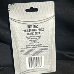 Pokemon TCG Sun & Moon Guardians Rising Dollar General 2 Mini Booster Packs+Card - Image 4