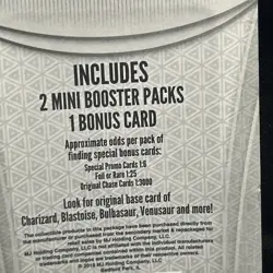 Pokemon TCG Sun & Moon Guardians Rising Dollar General 2 Mini Booster Packs+Card - Image 5
