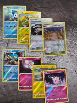 Pokemon: Various Sets Common/Uncommon Reverse Holo Lot (8 Cards) - Image 1