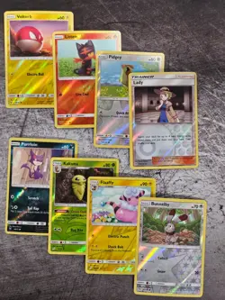 Pokemon: Various Sets Common/Uncommon Reverse Holo Lot (8 Cards) - Image 1