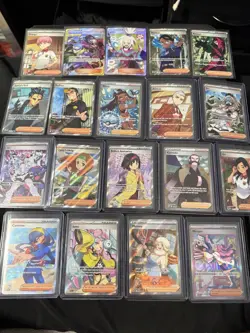 Pokemon Trainer Card Collection - Full Art And Tag Team Trainers - Image 1