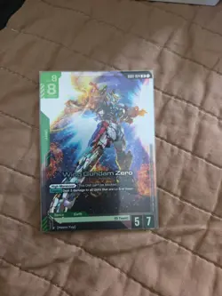 NM Gundam TCG Card Game Newtype Rising GD01-024 Wing Gundam Zero LR - Image 1