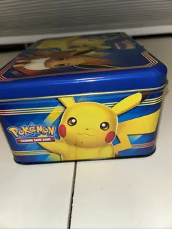 Pokemon TCG: Fall 2018 Collector’s Chest Tin Featuring Pikachu & Eevee No Cards - Image 3
