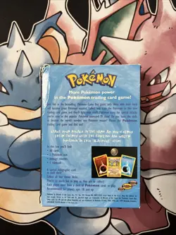 Pokemon TCG Base Blackout Theme Deck Box 1999 - EMPTY BOX ONLY (No Cards) - Image 3