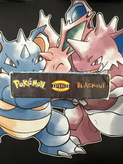 Pokemon TCG Base Blackout Theme Deck Box 1999 - EMPTY BOX ONLY (No Cards) - Image 5