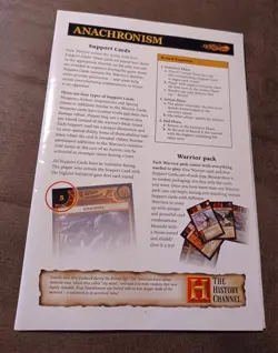 TriKing History Channel - Anachronism Beowulf Pack And Card Game Book New - Image 4
