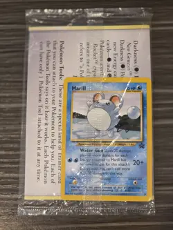(Un-SEALED) Marill Black Star Promo #29 Neo Genesis WOTC Vintage Pokemon Card - Image 1