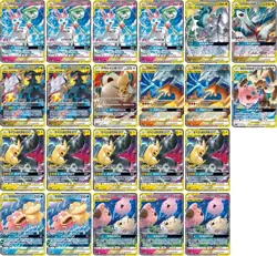 Lot 22 Pokemon Chinese TAG TEAM GX Cards Sun&Moon RR RRR HOLO Rare Charizard -SQ - Image 1