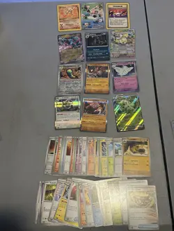 Pokemon Lot! Hitmonlee First Edtion. Random Years And Cards - Image 1