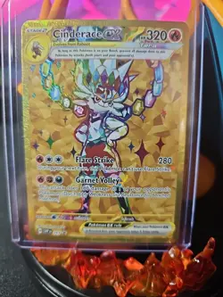 Cinderace ex 163 Sv: Scarlet & Violet Promo Cards Holo - Image 1