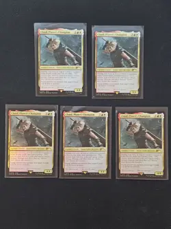 Mtg:Costco Commander Foil Promo lot - 5 sets of Final Fantasy and 3 sets of LoTR - Image 2