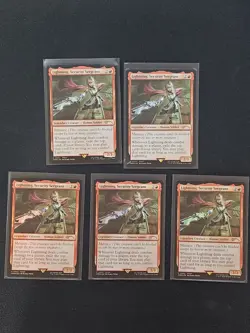 Mtg:Costco Commander Foil Promo lot - 5 sets of Final Fantasy and 3 sets of LoTR - Image 4