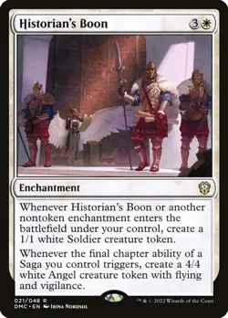 Historian's Boon (021) Dominaria United Commander DMC MTG Magic - Image 1