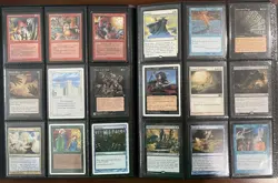 MTG Binder! Lots Of Vintage! 360 Cards, Ice Age, Mirage, Foils, Urza, Visions - Image 3