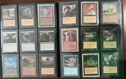 MTG Binder! Lots Of Vintage! 360 Cards, Ice Age, Mirage, Foils, Urza, Visions - Image 4