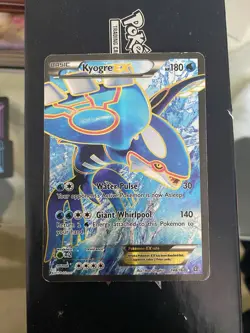 Pokemon TCG Kyogre EX Primal Clash Full Art Ultra Rare Card 148/160 - Image 1