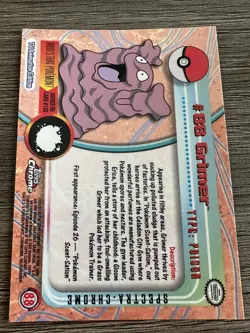 Grimer #88 Topps 2000 Spectra Chrome Pokemon Card - EXCELLENT CONDITION! - Image 5