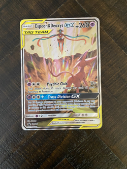 JUMBO OVERSIZED 2 Espeon/Deoxys GX SM40 & 1 Umbreon/Darkrai GX SM41 Pokemon Card - Image 3