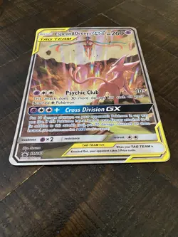 JUMBO OVERSIZED 2 Espeon/Deoxys GX SM40 & 1 Umbreon/Darkrai GX SM41 Pokemon Card - Image 4