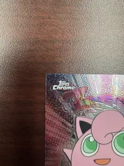 Jigglypuff 2000 Topps CHROME # 39 Pokemon Topps Chrome Series 1 Vintage Card NM - Image 3