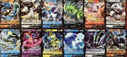 set of 12 authentic Pokemon Card Japanese Lucario V Arceus Reshiram Aggron - Image 1