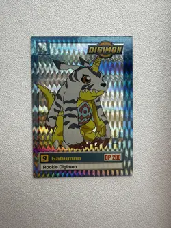 1999 Upper Deck Gabumon #9 HOLO DIGIMON CARD - RARE! Trading Cards - Image 1