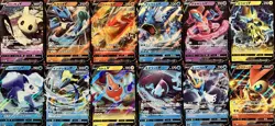 set of 12 authentic Pokemon Card Japanese Mimikyu V Lucario Blaziken Gyarados - Image 1