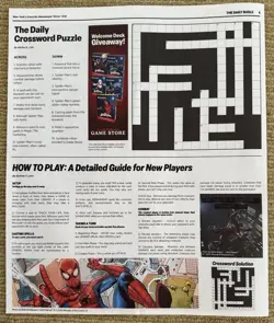SDCC 2025 Magic the Gathering Daily Bugle Newspaper Spider-Man Playmat Exclusive - Image 3