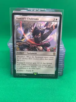 MTG - DANCER'S CHAKRAMS - Final Fantasy Com (R) - Image 1