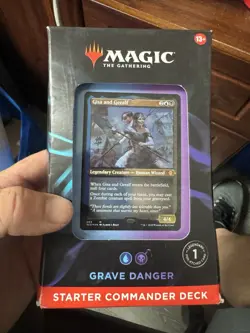Magic: The Gathering Starter Commander Deck - Grave Danger (Blue-Black) | Ready- - Image 1