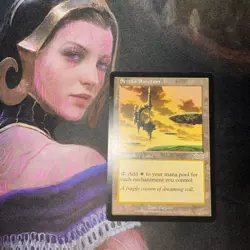 Mtg Serras Sanctum Because Basic Lands Are For Basic Mages NM Urzas Saga Vintage - Image 1