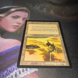 Mtg Serras Sanctum Because Basic Lands Are For Basic Mages NM Urzas Saga Vintage - Image 4