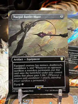 MTG | Nazgul Battle-Mace (Borderless) (✨Surge Foil✨) [LOTR] - Image 1
