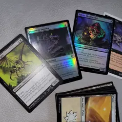 Black &White Toxic Poison infects themed custom commander deck MTG ALL 100 Cards - Image 3