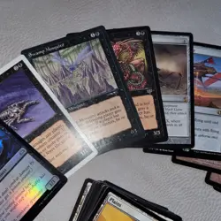 Black &White Toxic Poison infects themed custom commander deck MTG ALL 100 Cards - Image 4